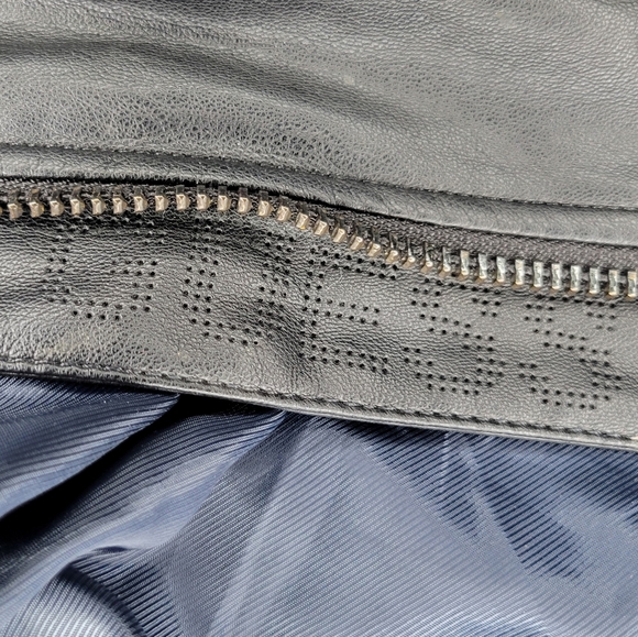 Guess Los Angeles Leather zipup jacket - Picture 5 of 6